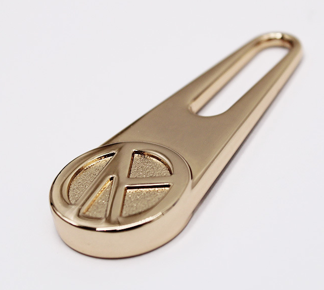 Selling Distinctive Design Zinc Alloy Bag Accessories Metal Puller Zipper 4
