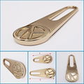 Selling Distinctive Design Zinc Alloy Bag Accessories Metal Puller Zipper