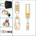 Fashion Style Metal Bag Decoration Handle Hardware for Women Handbag