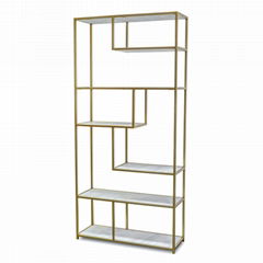 Hanssz factory long book shelves unit book rooms bookcase furniture sale