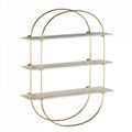 Hanssz beautiful low price wall hung display shelves style 3 foot wall shelf  4