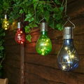 hanging solar bulb light