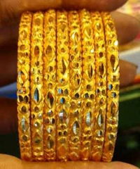 Yellow Gold Bangles