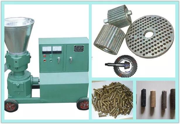 Small mini flat die pellet machine wood pellet mill 2