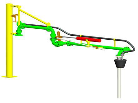 AL1412 lining PTFE loading arm