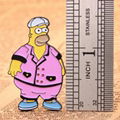 Simpson custom enamel pins 3