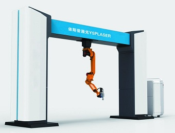 龙门式机器人三维光纤激光切割机