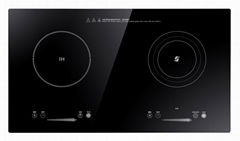 4500W Black Crystal Plate commercial induction cooker