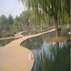 Exquisite Waterproof Outdoor WPC Flooring WPC Decking