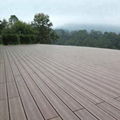 Anti-uv Waterproof Wood Plastic Composite WPC Decking prices