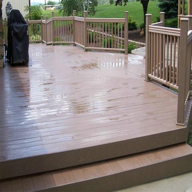 Waterproof Outdoor Engineered Wood Flooring Decking WPC Terrace Flooring - K25-135 - Anhui Red ...