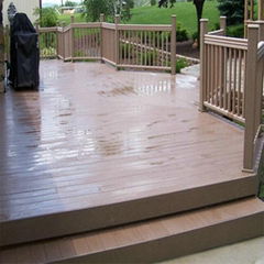 Waterproof Outdoor Engineered Wood Flooring Decking WPC Terrace Flooring