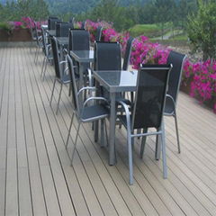 WPC Outdoor Waterproof Interlocking Cheap Composite Decking