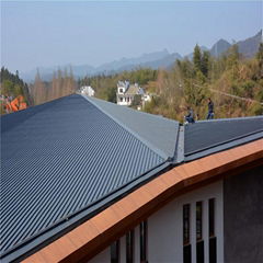 鋁鎂錳屋面板定製套裝0.7mm浙江金鑠32-310