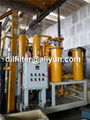 mobile lubricant oil filtration machine with removal of gas and water 1