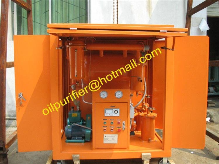 portable transformer oil purifier/used insulating oil purify system