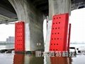 热销固定式钢覆复合材料桥梁防撞设施