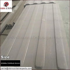 Container roof Panel standard