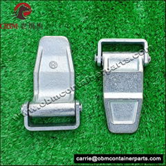 Freight container hinge sets