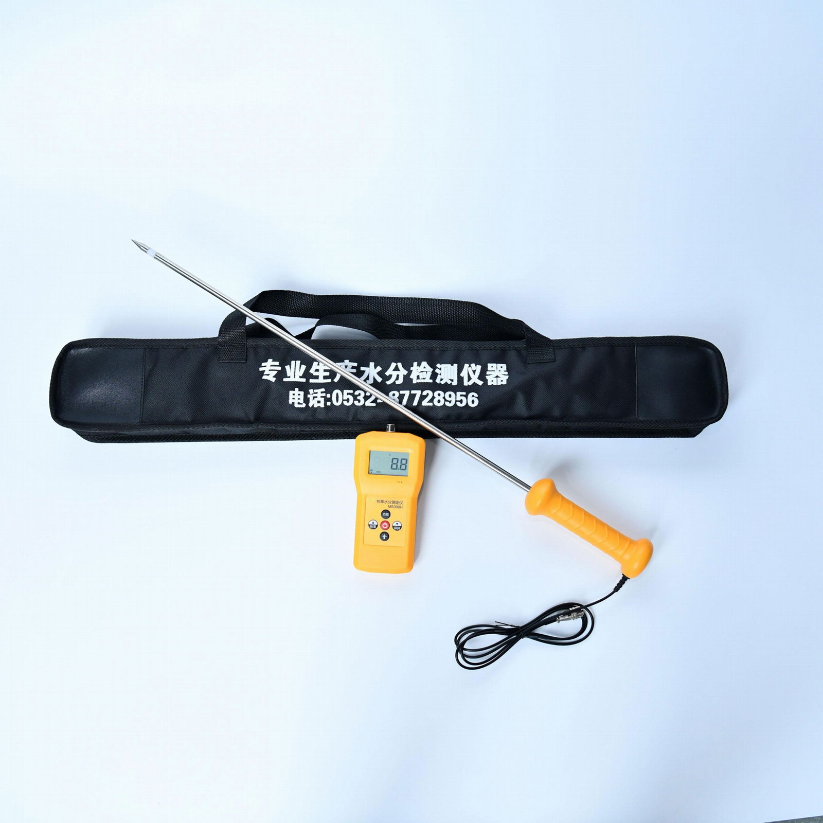 Portable Hay Moisture Meter MS300H 4