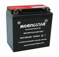 12n9-BS Sealed Maintenance Free Motorcycle Battery 1