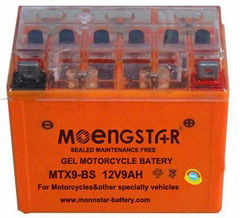 Ytx9-BS Ms Maintenance-Free Super Gel Motorcycle Battery