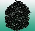 PE Recycled plastic particle outer sheath material black masterbatch for optical