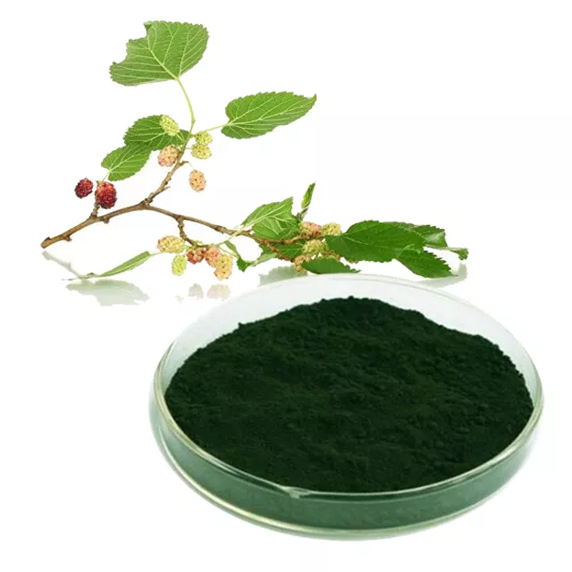 Cheapest price 1-DNJ 1-Deoxynojirimycin Sodium Copper Chlorophyll Mulberry leaf 