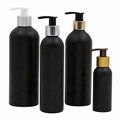 Matt black aluminum perfume bottle with screw neck perfume pump Cosmetic Bottle 1