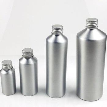 Aluminum bottle with spray pump 