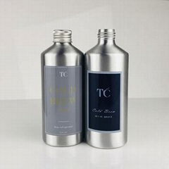 Packaging aluminum spray cosmetic shampoo bottle