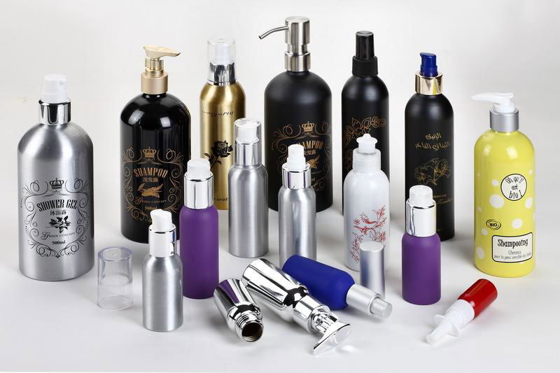 Packaging aluminum spray cosmetic shampoo bottle 3