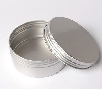 factory aluminum screw top tin box cheap cosmetic jars aluminum candle jar tin f 2