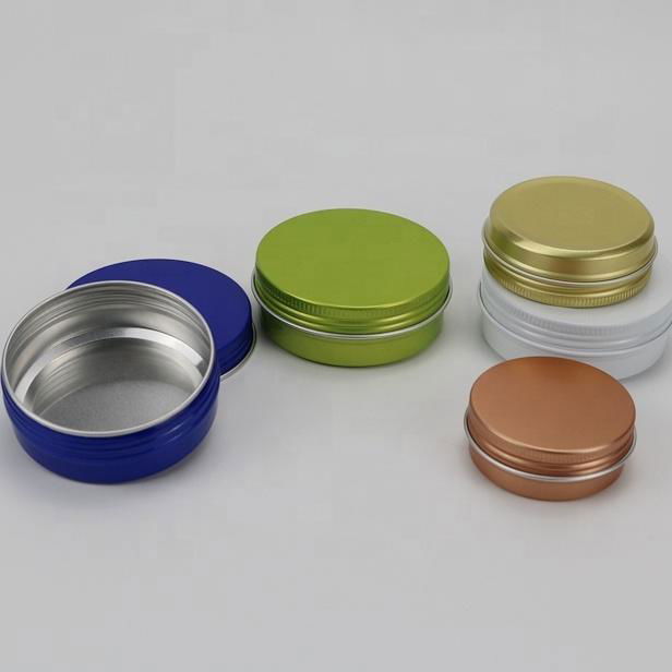 hair Aluminum Jar Wax jar with sticker for wholesale made in China 4