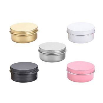 hair Aluminum Jar Wax jar with sticker for wholesale made in China 5