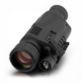 Digital night vision monocular with photo video recording for day & night use  3