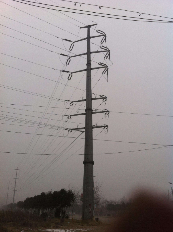 大慶市益瑞鋼杆供應13米110kv電力鋼杆 4