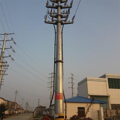 吉林市厂家供应21米110kv电力钢杆 4