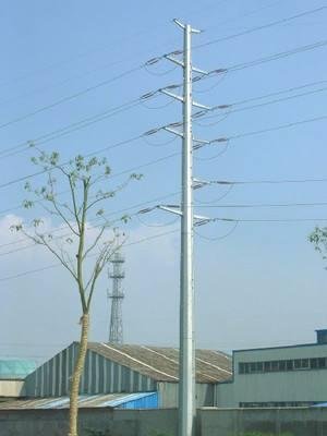 四平市鋼杆廠家供應22米10kv電力鋼杆  4