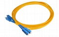 SM Duplex Fiber Optic Patch Cord SC LC