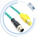 Congex industral camera cable M12 x-coded to RJ45