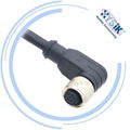 industrial camera cable M12 A-coded,D-coded,X-coded 12 Pin Cable connector 1