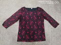 LADY'S POLYESTER LACE JERSEY ROUND NECK