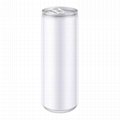 Sleek 330ml Aluminum Cans For Energy Drink 4