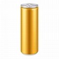 Slim 250ml Beverage Cans With 200 SOT Lids 5