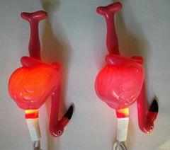 palm tree party lights, chili party lights, flamingo party lights