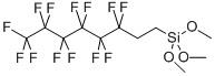 1H,1H,2H,2H-Perfluorooctyltrimethoxysilane 1