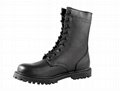 Full Leather Unisex Military Combat Boots of Black (WCB031) 3