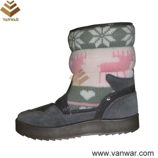 Female High Quality Russian Cemented Snow Boots (WSCB011) 2