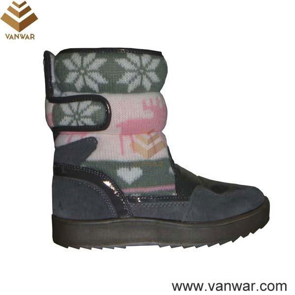 Female High Quality Russian Cemented Snow Boots (WSCB011) 4